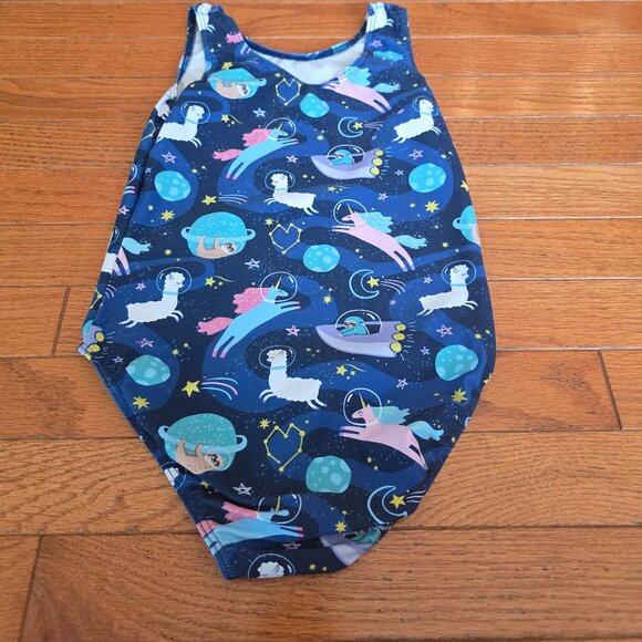Destira Gymnastics Leotard - Llama Space - Picture 4 of 7